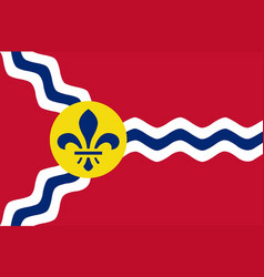 Flag Of St Louis City Missouri