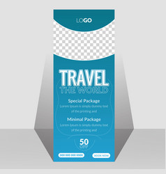 Travel Rollup Banner Design