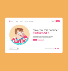 Stay Cool This Summer Landing Page