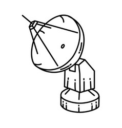 Antena Icon Doodle Hand Drawn Or Outline Icon