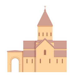 Armenia Church Icon Cartoon Monastery Map