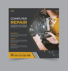 Computer Repair Flyer Design Business Flyer