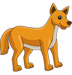 Dingo Animal Cartoon Colored Clipart