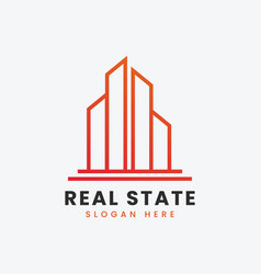 Modern Real Estate Property Apartment Logo Design