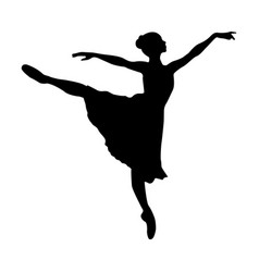 Girl Dance Silhouettesvg