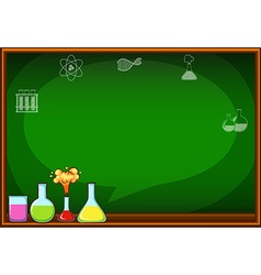 Science tool and frame Royalty Free Vector Image