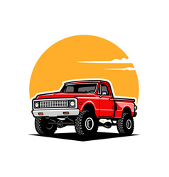 American Vintage Truck Logo