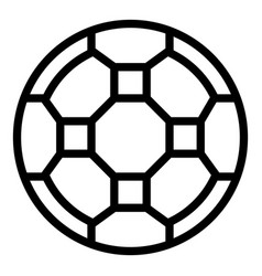 Soccer Ball Icon Outline Sport Game