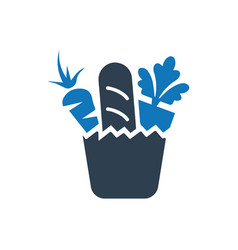 Bag Of Groceries Icon