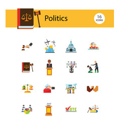 Politics Icon Set