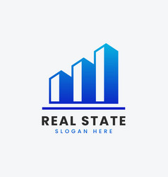 Modern Real Estate Property Apartment Logo Design