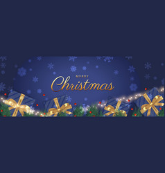 Merry Christmas And Happy New Year Background