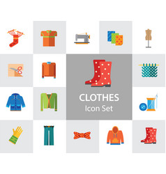 Clothes Icons Set