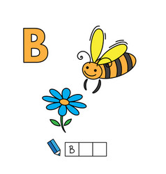 Cute Cartoon Animals Alphabet Bee