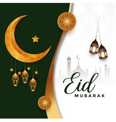 Religious Eid Mubarak Festival Celebration