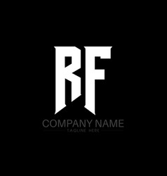 Rf Letter Logo Design Initial Letters Gamings