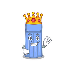 A Wise King Water Mattress Mascot Design Style