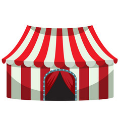 Circus Dome Tent Isolated