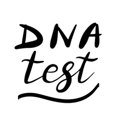 Dna Test Genetic Testing Diagnostic Lettering