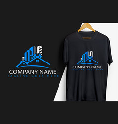 Real Estate Construction Building Logo