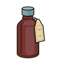 Bottle Of Medicine Iconcolor Icon