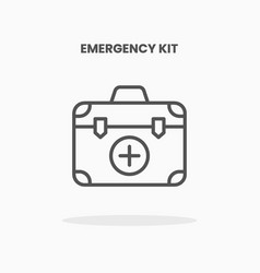 Emergency Kit Icon Line