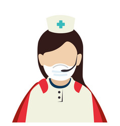 Super Nurse With Hero Cloak And Headset