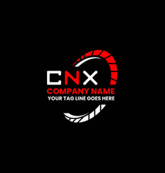 Cnx Letter Logo Creative Design With Graphic