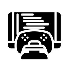 Programming Game Development Glyph Icon