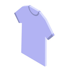 Shop Assistant Tshirt Icon Isometric Style