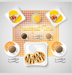 Sweet Breakfast Food Concept