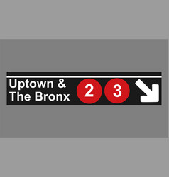 Uptown And The Bronx New York City