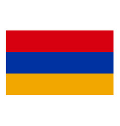 Armenia Flag Icon Cartoon Church Map