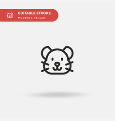 Chinchilla Simple Icon Symbol