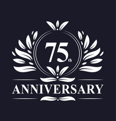 75 Years Anniversary Logo 75th Anniversary