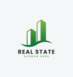 Modern Real Estate Property Apartment Logo Design