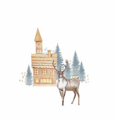 Deer Animals Of The North Year House