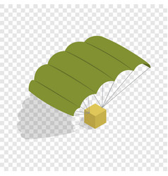 Military Parachute Isometric Icon