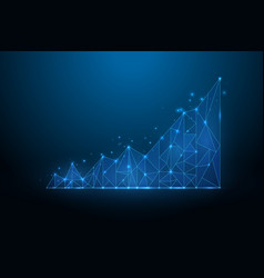 Business Strategy Digital Graph Chart Increase