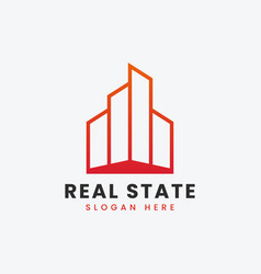 Modern Real Estate Property Apartment Logo Design