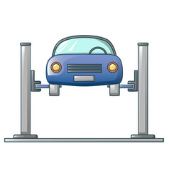 Car Up In Service Icon Cartoon Style