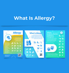 Allergy Symptom Treatment And Management Poster