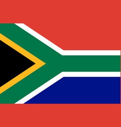 South Africa Flag Flat Premium