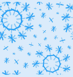 Snowflake Mandala Repeated Pattern