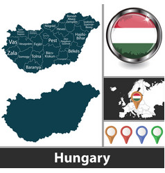 Map Of Hungary