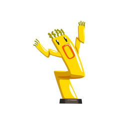 Dancing Yellow Inflatable Tube Man With Waving