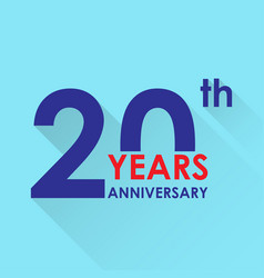 20 Years Anniversary Icon