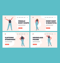 Women Different Body Figure Types Landing Page