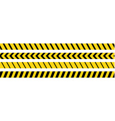 Caution Safety Tape Yellow Black Stripe Danger