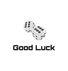 Good Luck Award Craps Concept Shiny Realistic